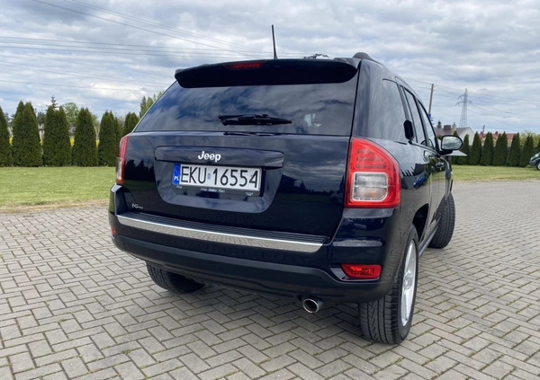 Jeep Compass cena 42900 przebieg: 163000, rok produkcji 2011 z Kutno małe 781